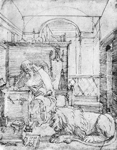 San Girolamo nel suo studio da Albrecht Dürer